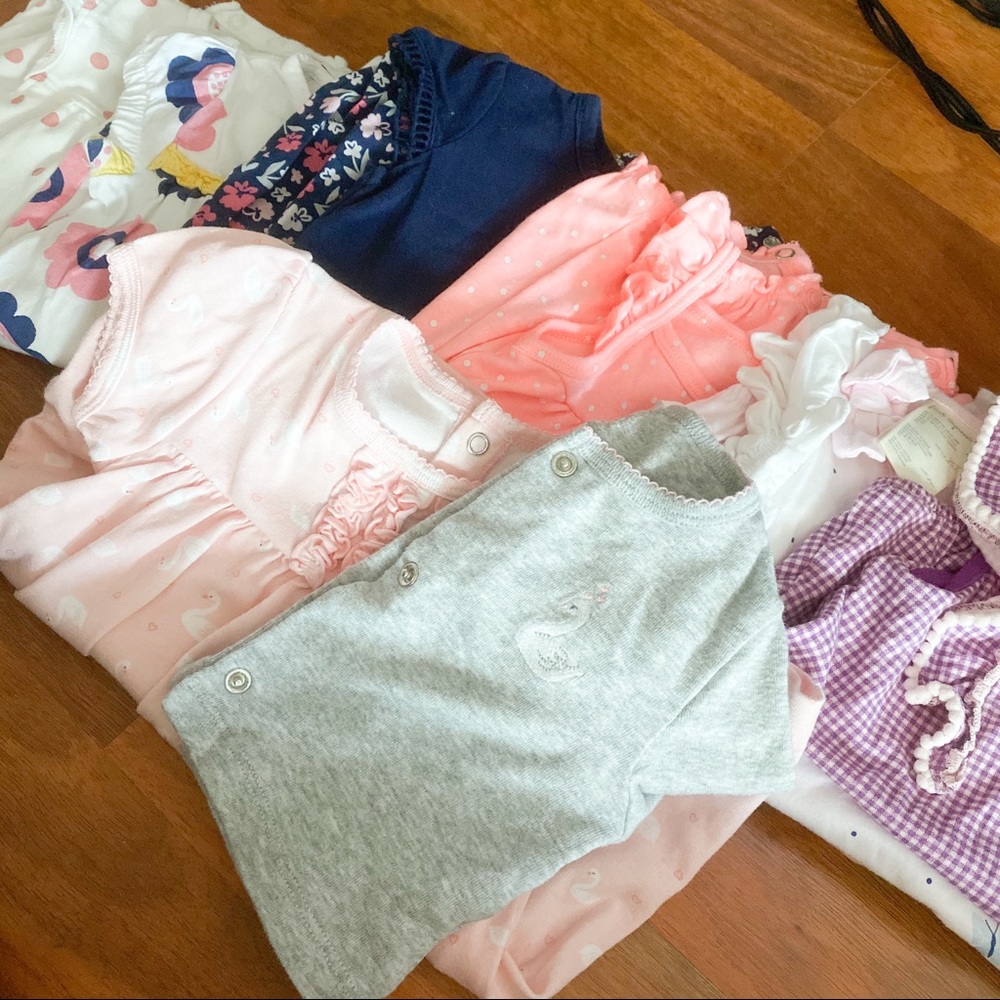 18 months girls Onesies LOT